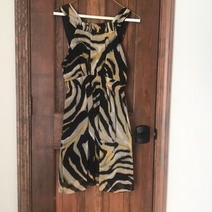 NEVER WORN Animal Print dress size small